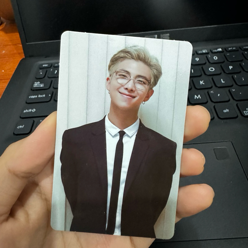 PHOTOCARD NAMJOON MEMORIES 2018 RM BTS MEMO DVD PRESIDEN