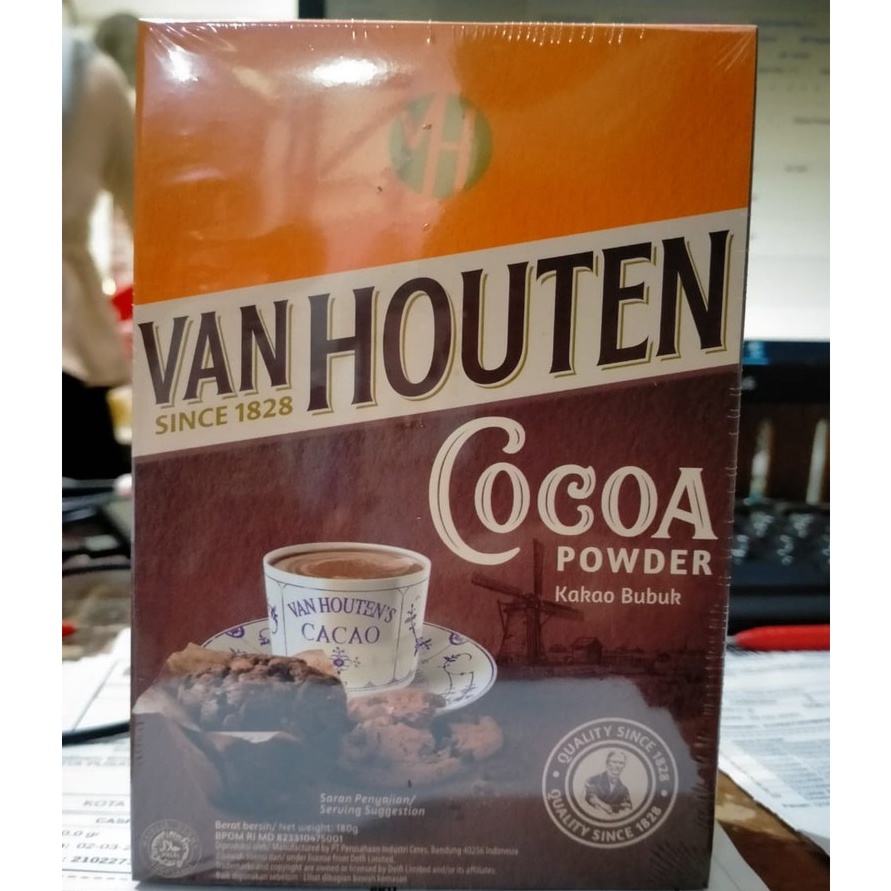 

KWDW836 TEBUS MURAH Cokelat Bubuk Van Houten 18gr Cocoa Powder