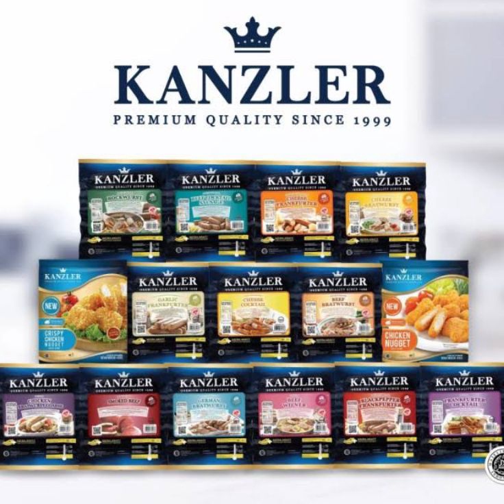 

QJVK147 77 Kanzler Crispy Chicken Nugget Ayam 45grNugget KanzlerSosis Kanzler Cocktail