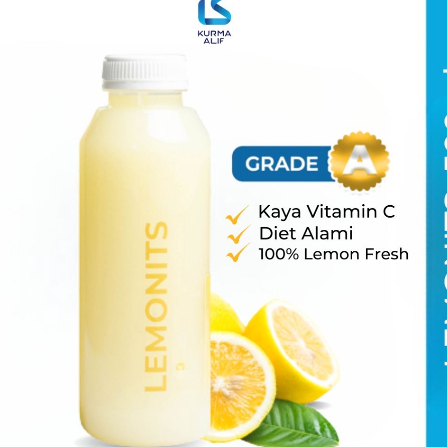 

SYRK7288 Terlaku Sari Lemon Asli Lemonits 5 ml Original Minuman Diet Alami Detox Sehat