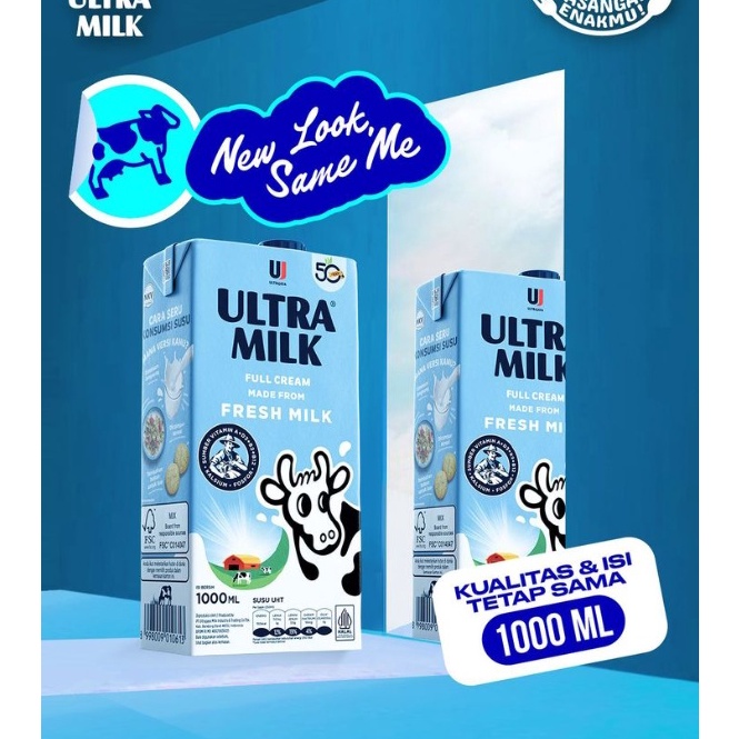 

KPVS1752 Terbaru UHT Ultramilk Susu Full Cream Susu Chocolate Low Fat High Calcium 1ML 1L Susu Sehat