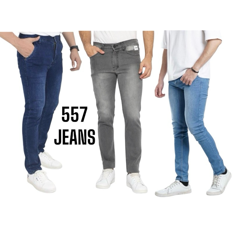 Celana Jeans Abu-Abu Pria/cowok Bahan Streach/Melar Pensil Cowok Panjang Skinny Termurah Kualitas Pr