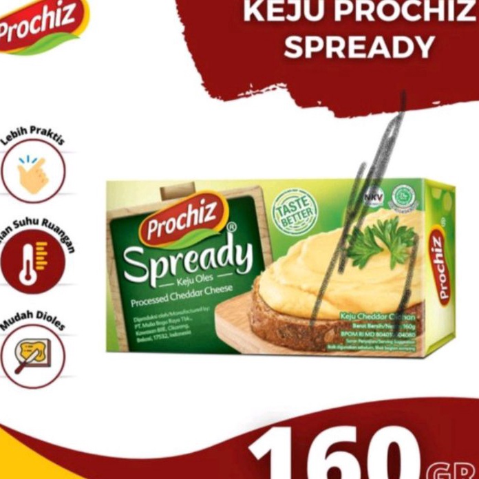 

NZXD49 COD Keju PROCHIZ SPREADY 16 gr