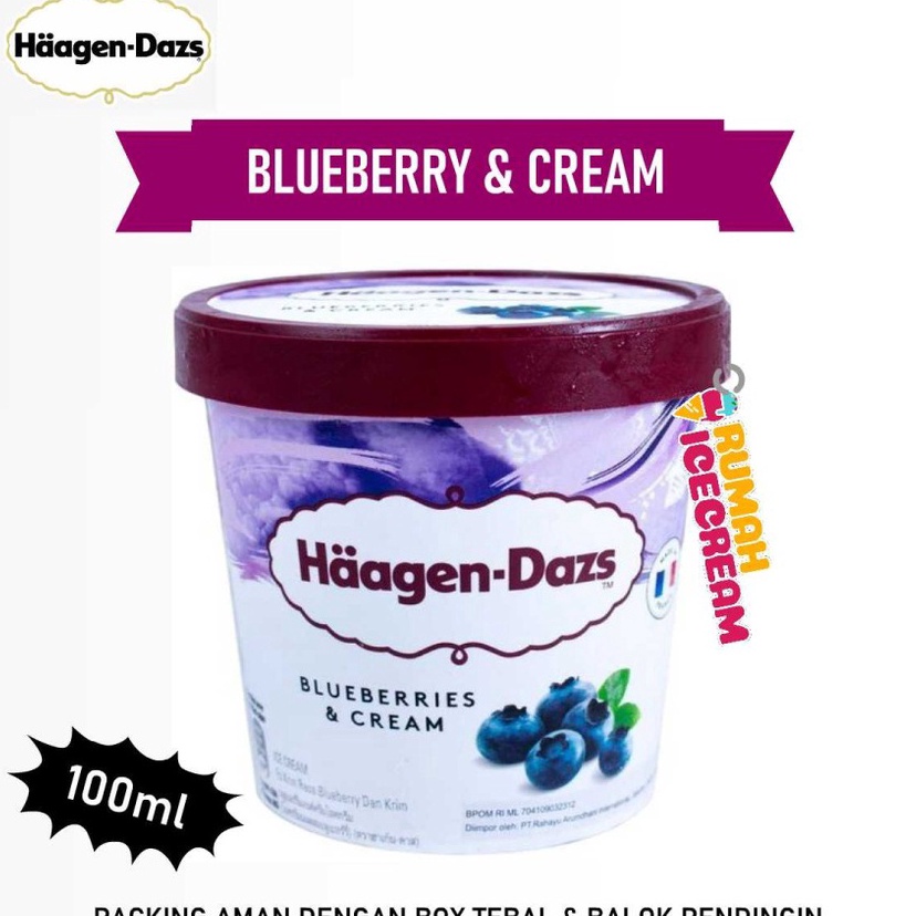 

BHYJ465 TERBARU Ice Cream Haage Dazs Blueberry Cream Cup