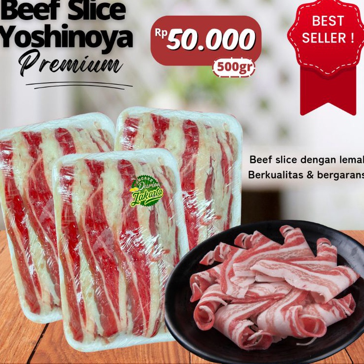 

NSNR6744 Free Ongkir Beef Slice Yoshinoya beef slice teriyaki 5gr