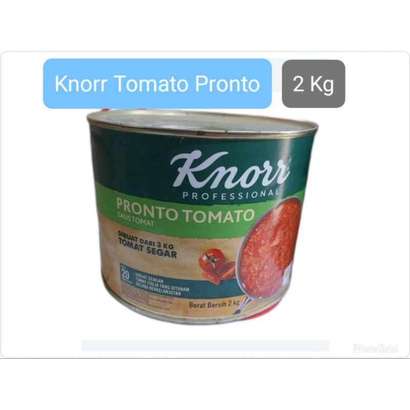 

Knorr Tomato Pronto / Knorr Saos Tomat Pronto 2 Kg