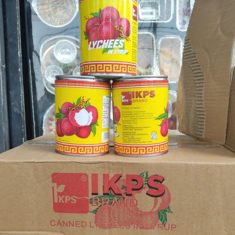 

YLVG6381 STOK SIAP COD leci kaleng murah IKPS 567gr