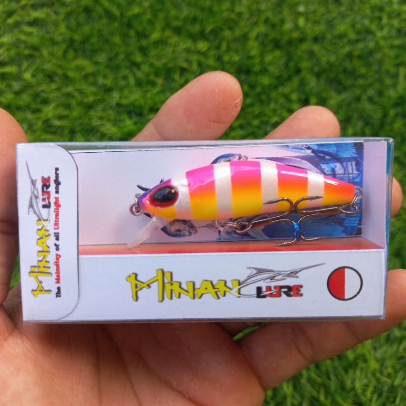 UMPAN MINOW CASTING 6,5GR NEW GEMOII CERRIES (MINANG_LURE) Ultralight casting