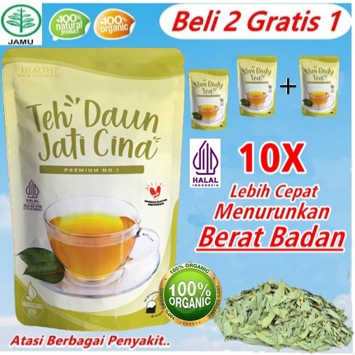 TEH DIET PELANGSING DETOX PELUNTUR LEMAK BADAN HERBAL ALAMI /SLIMMING TEA JAMU OBAT DIET AMPUH LANGS