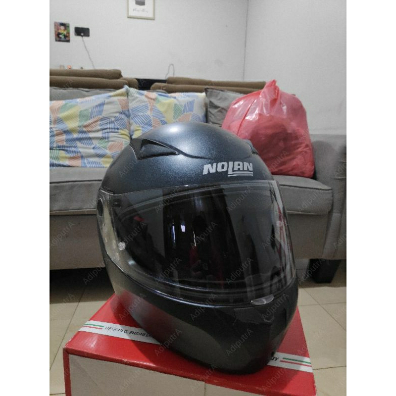 Helm Nolan N605 Black Graphite XL
