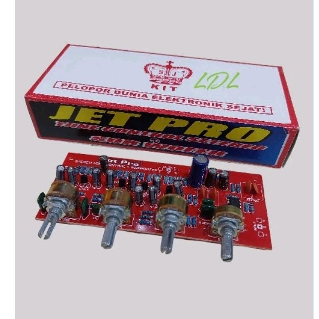 Kit Tone Control  STEREO + SUBWOFER DC 12v JET Pro