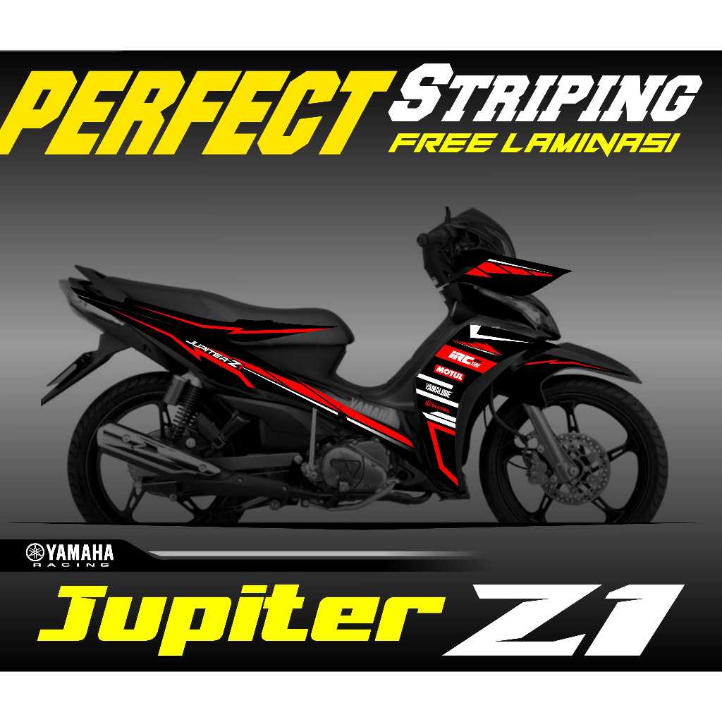 Stiker Striping Motor JUPITER Z1 Sticker Variasi List NEW JUPITER Z1 115CC