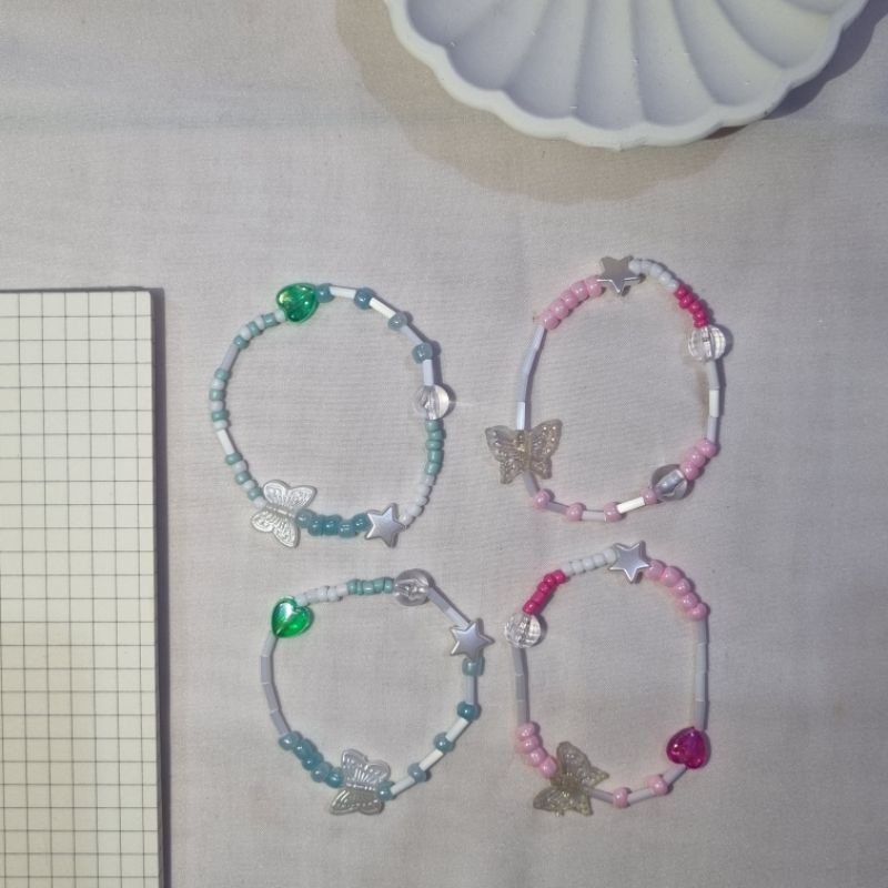 Blythe Beads - Fairy Tail Bracelet/Gelang Fairy Tail/Gelang Karet Fairy Tail