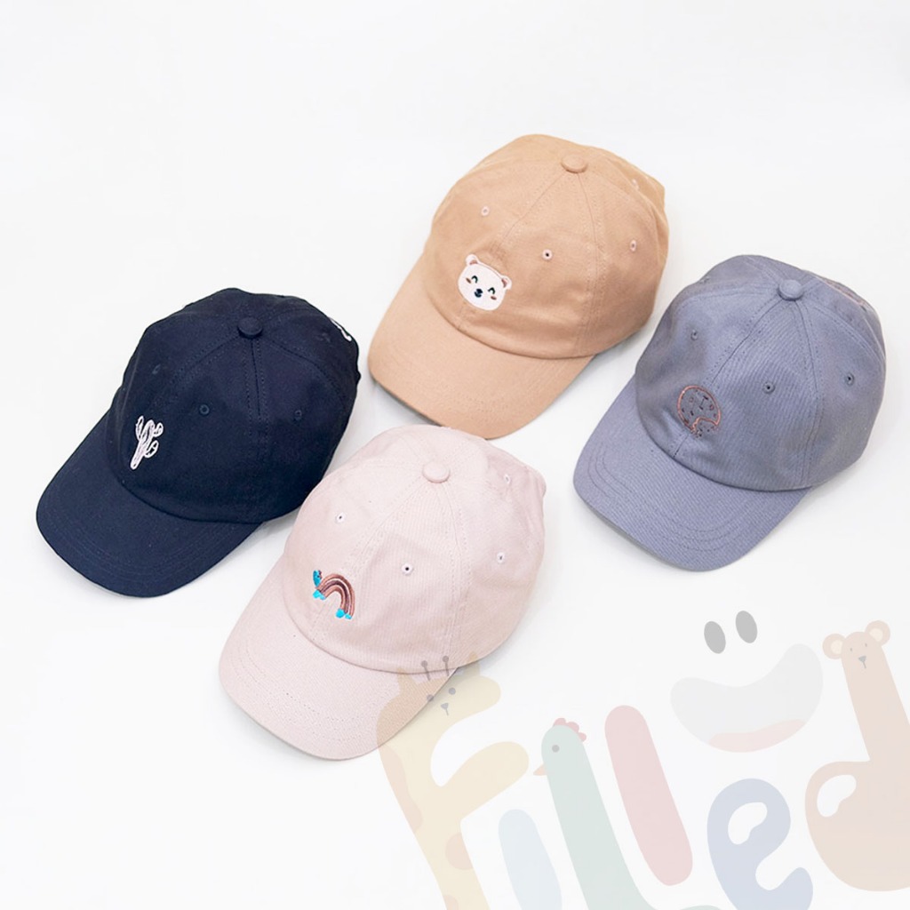 TOPI ANAK / TOPI BASEBALL ANAK / POLO CAP ANAK /KIDS HAT / BASEBALL CAP