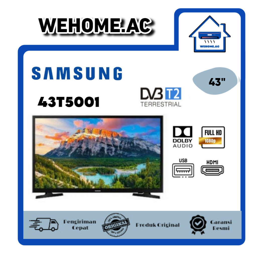 TV LED Samsung 43T5001 LED Samsung 43 Inch Digital TV Samsung