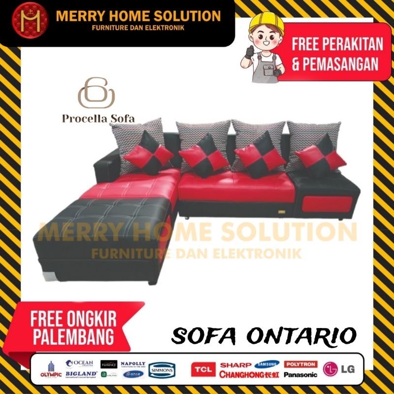 sofa ontario sofa L ontario sofa L procella minimalis furniture palembang