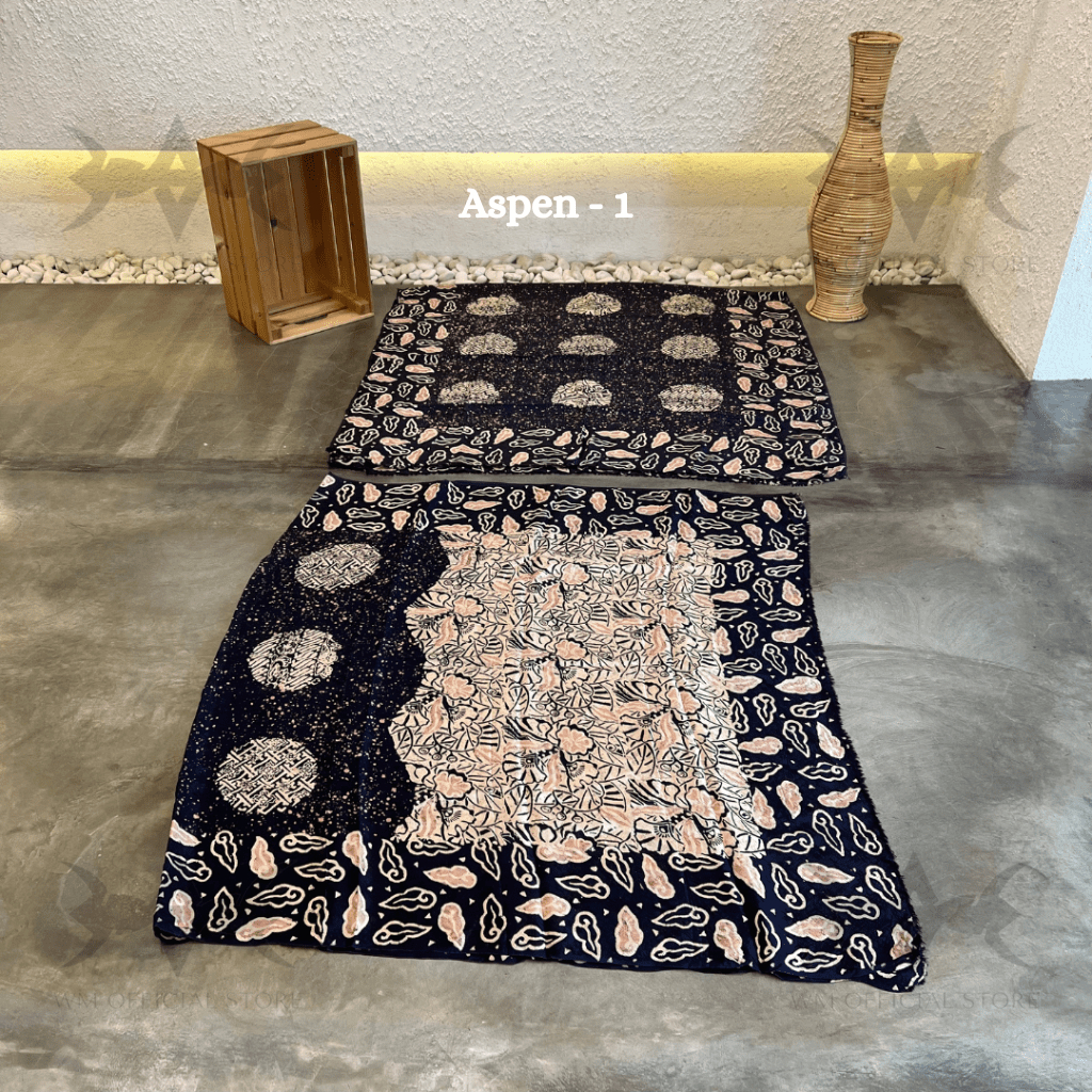 Setelan Kain Batik Viscose Motif Aspen/ Kain Batik Setelan