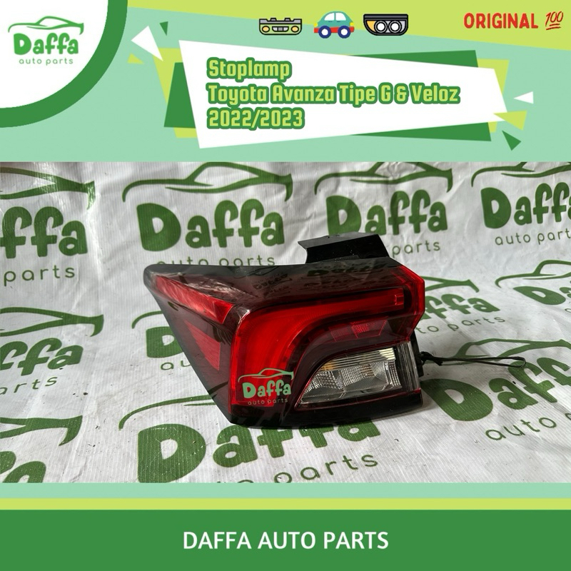 Stoplamp Lampu Belakang Stop Lamp Rem Mundur Mobil Toyota Avanza 2022 2023 2024 Tipe G Veloz Terbaru