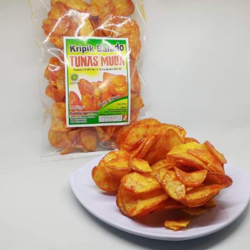 

KRIPIK SANJAI BALADO ORI BULAT