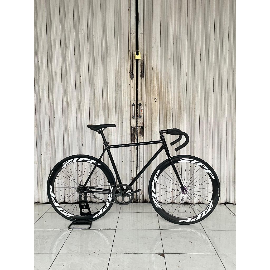 SEPEDA FIXIE CLASSIC LOKAL WS ZIPP FULLBIKE NEW