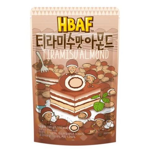 

[Pre Order] HBAF Tiramisu Almond 190 gr