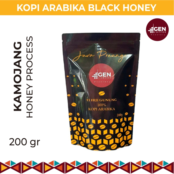 

Kopi Arabica Black Honey Kamojang - Arabika Black Honey - Kopi Manis Aren - Biji / Bubuk