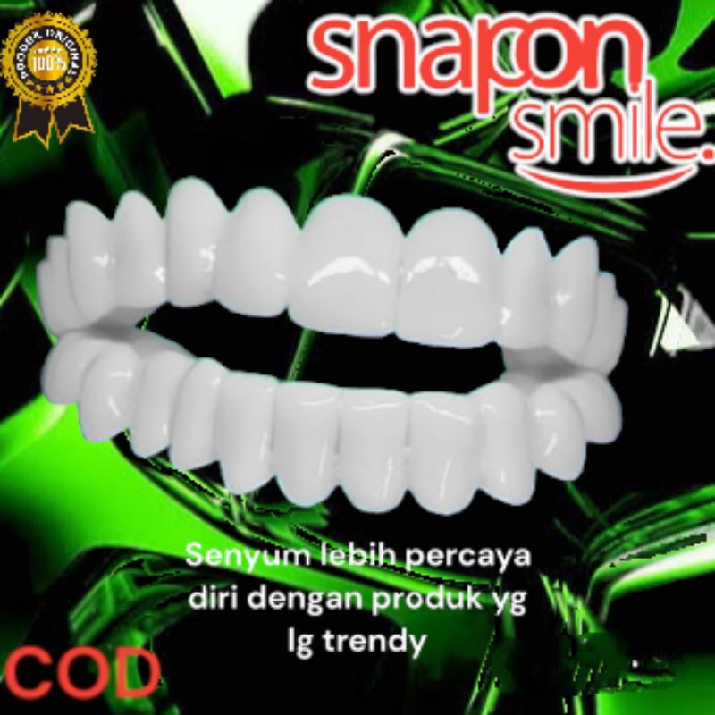 SNAP ON SMILE [100% ORIGINAL] Gigi palsu Instant
