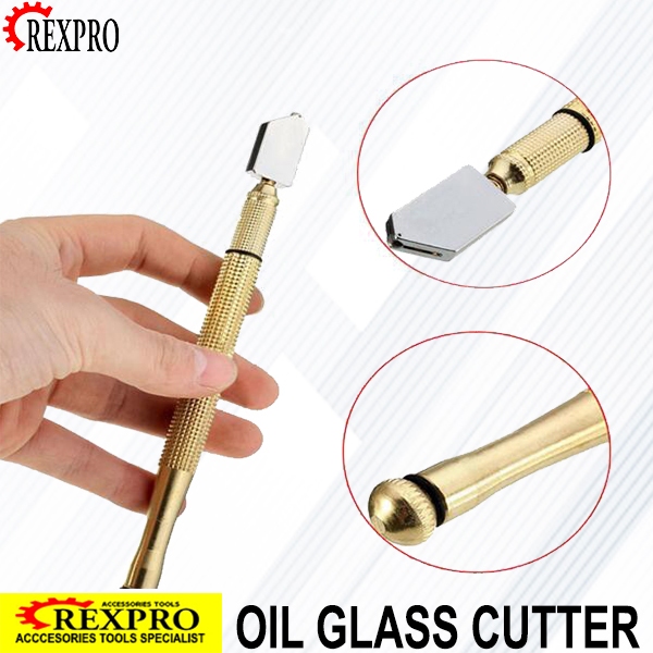 

glass cutter pisau potong kaca REXPRO