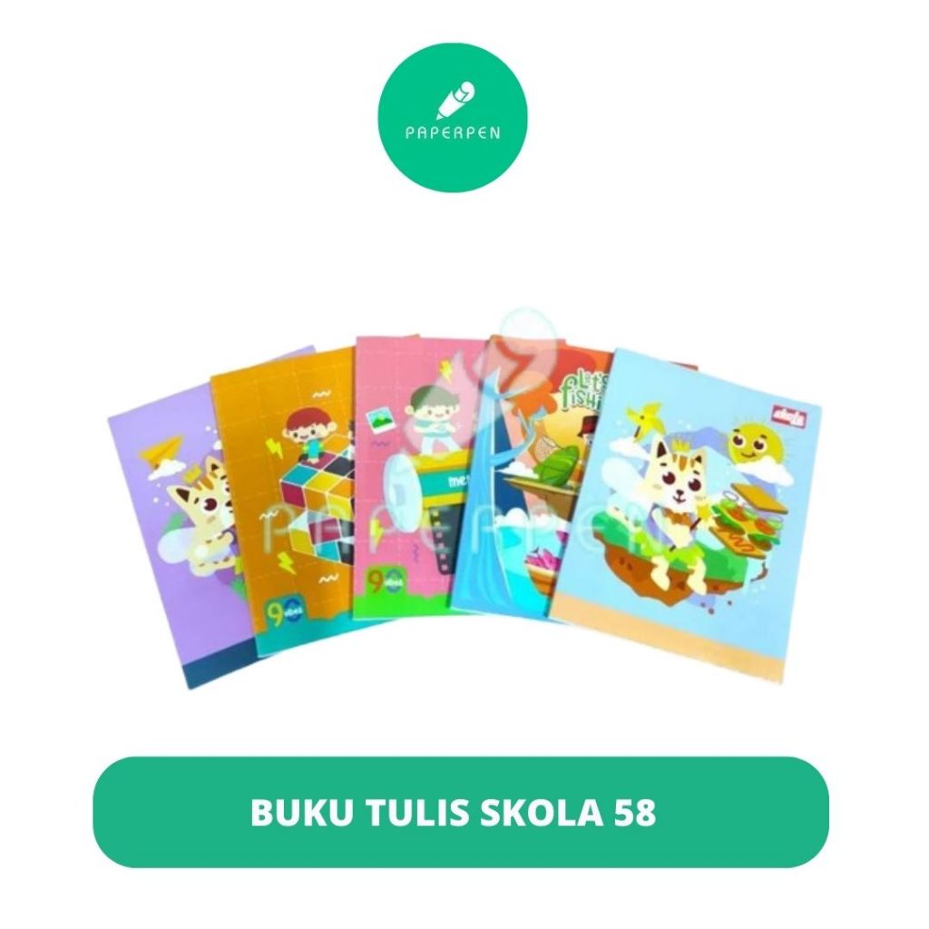 

(PAK) BUKU TULIS SKOLA 58 LEMBAR