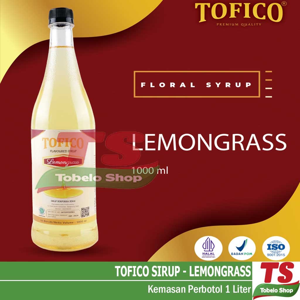 

TOFICO LEMONGRASS SYRUP 1LITER / TOFICO LEMONGRASS SIRUP