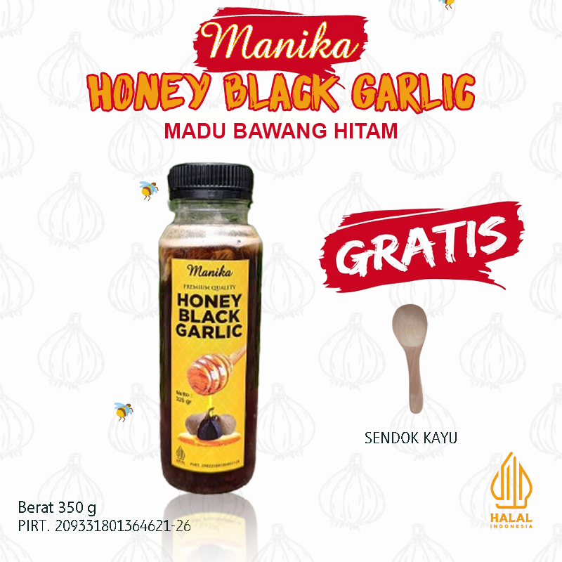 

Black Garlic Honey Madu Bawang Hitam Tunggal Lanang Premium Manika 350g Obat Herbal Alami Peningkat Stamina dan Vitalitas Daya