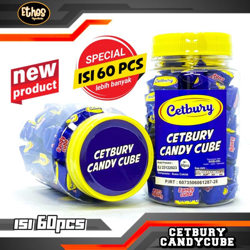 

PERMEN CETBURY CANDY CUBE isi 60pcs