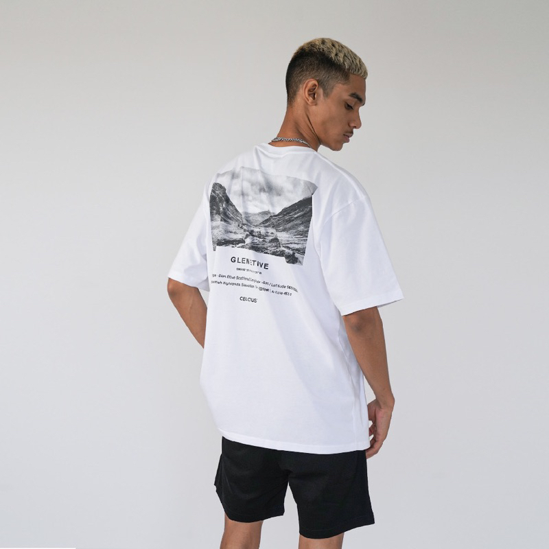 Kaos Celcius Glentife putih pria/wanita