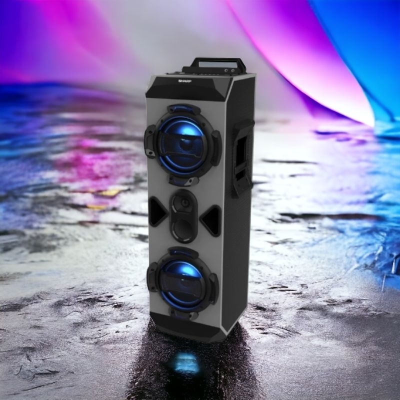 Speaker Aktif Sharp CBOX GSPRO8SB Bluetooth 8 Inch X-Bass