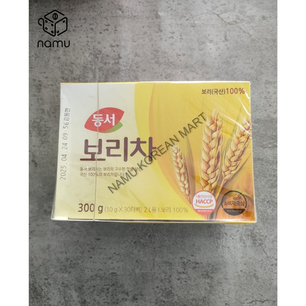 

Dongsuh Barley Tea (10gr*30T) / Barley Tea / Teh Gandum / Teh Barley / Seduhan Barley / Korean Tea