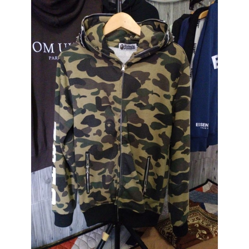 hoodie bape camo second