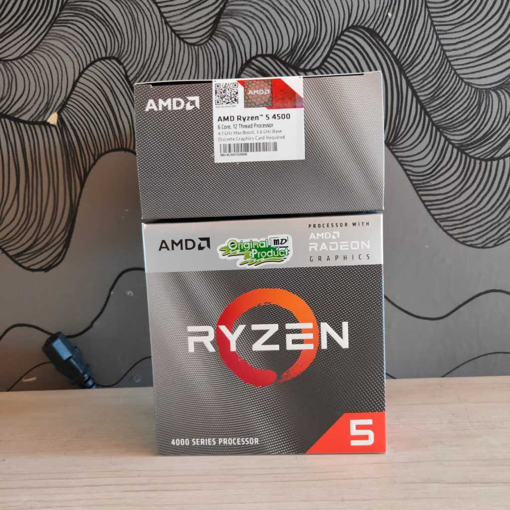 Processor AMD Ryzen 5 5600G Box All New