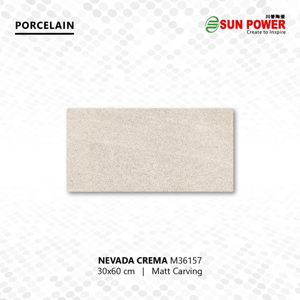 Granit Dinding Matt Carving - Nevada Series 30x60 | Sun Power
