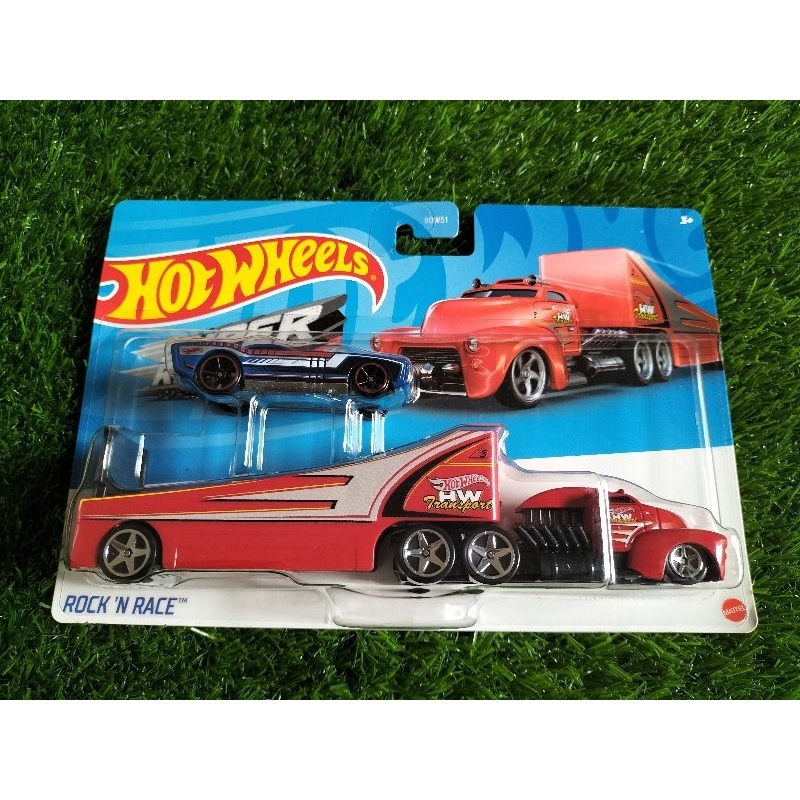 HOT WHEELS SUPER RIGS ROCK 'N RACE