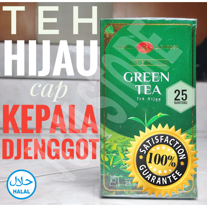 

TEH HIJAU PREMIUM | Green Tea | Cap Kepala Djenggot | 60 Gram
