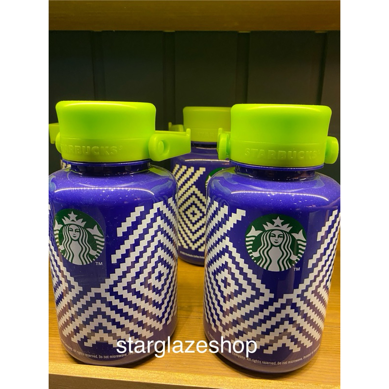 Botol minum Starbucks Weave navy 1 Liter