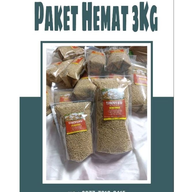 

3 KG NASI TIWUL / OYEK TIWUL /KARAK TIWUL / NASI SINGKONG ORIGINAL