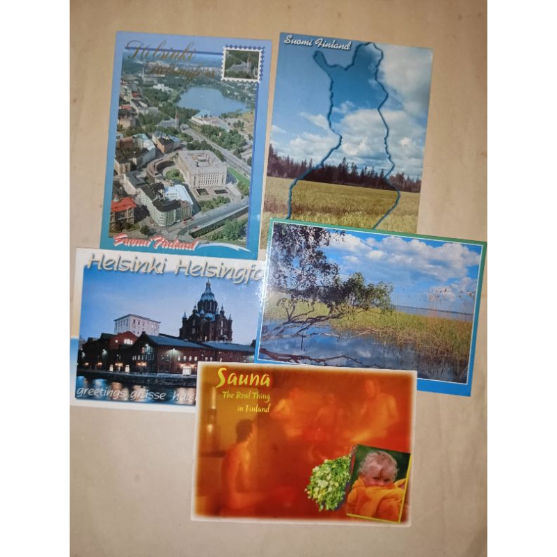 

postcard finland jadul