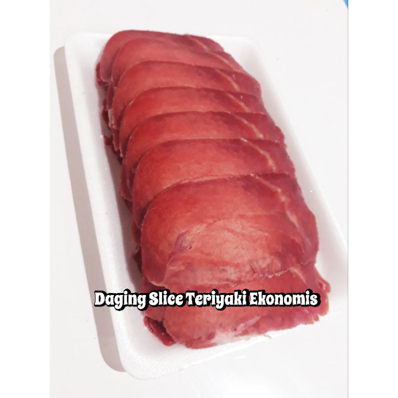 

Daging Slice Teriyaki Ekonomis 500 gr