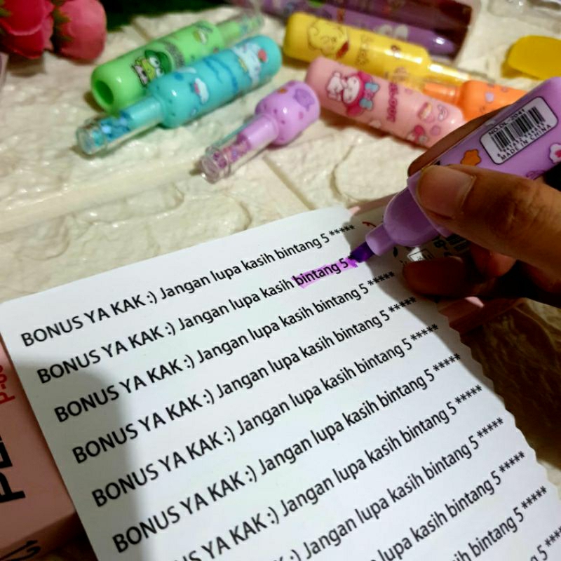 

stabilo warna / highlighter