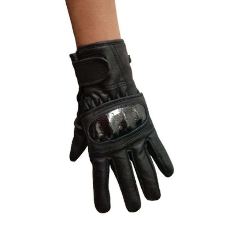 Sarung tangan kulit / sarung tangan motor full finger