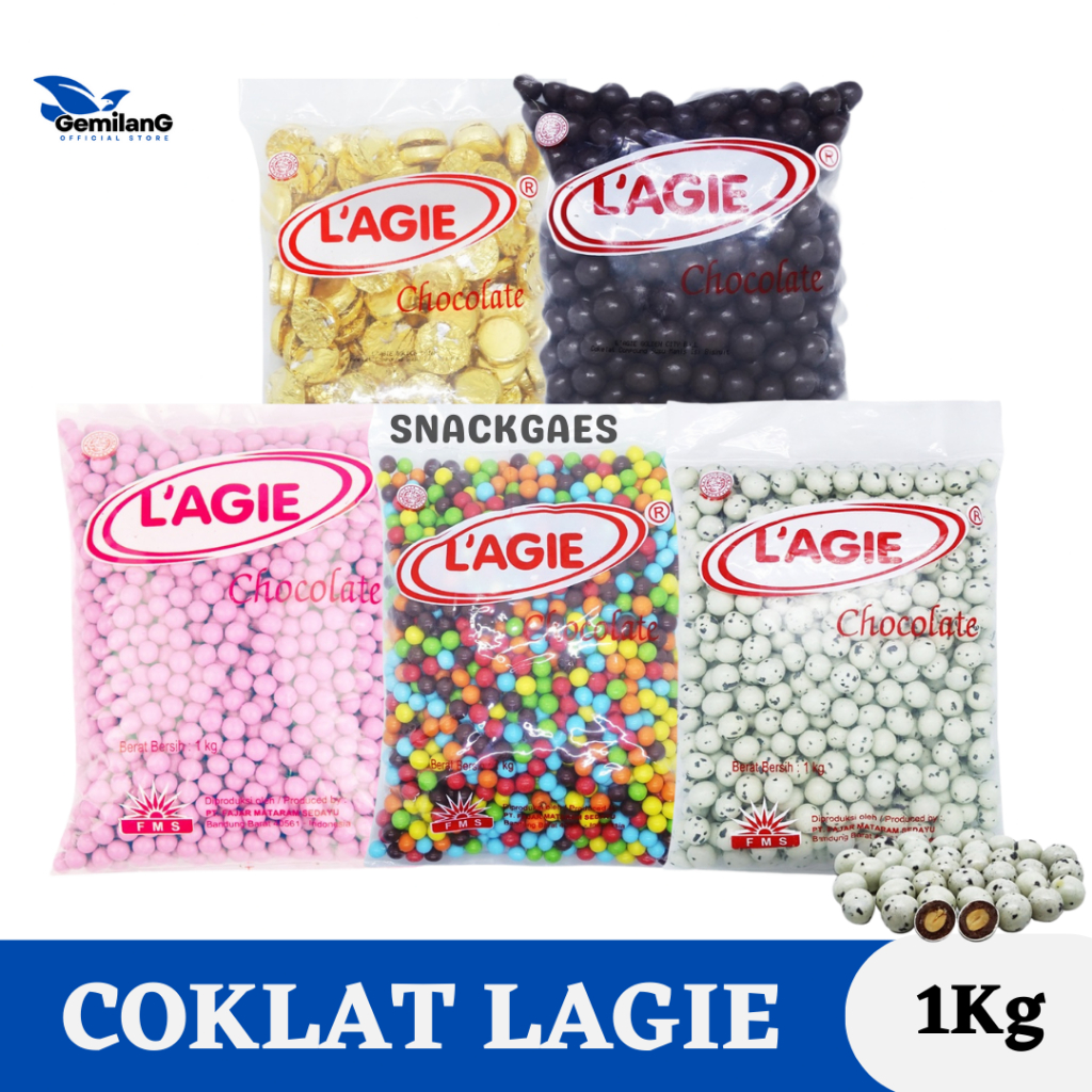 

Lagie Coklat Kiloan Golden City Warna Warni Coklat Koin Kismis 1kg Grosir