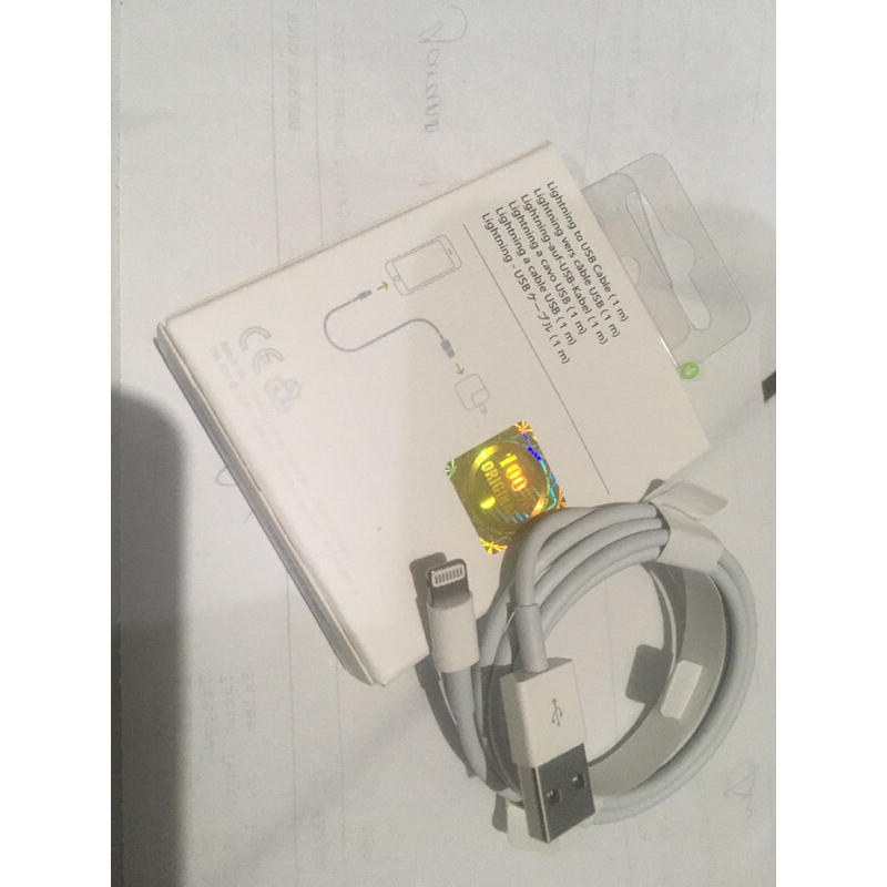 Kabel data Cas Charger Sync Data Cable iPhone 5 5s 6 6s 6 plus 7 7+ 8 8+ ORIGINAL