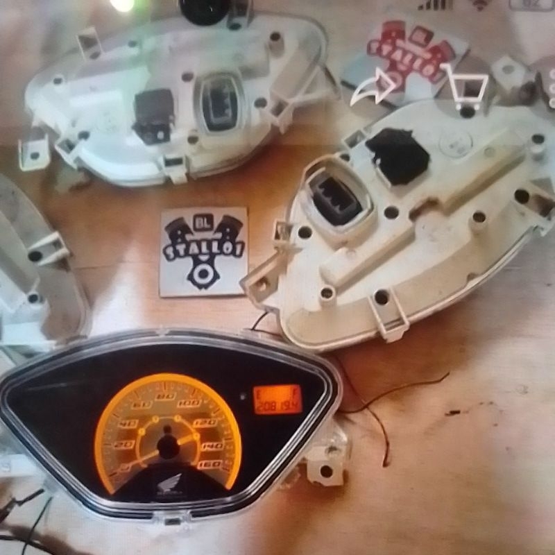 Speedometer Spedometer Sepido Meter Kilometer Honda Supra x125 Supra x 125 2005 2006 2007 2008 Asli