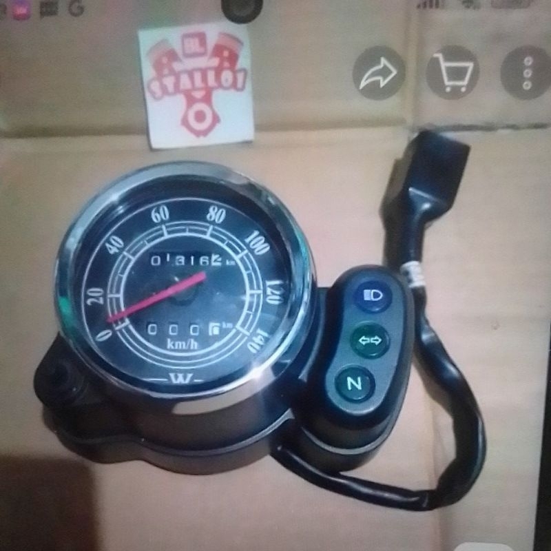 Speedometer Kawasaki W175 Asli Original